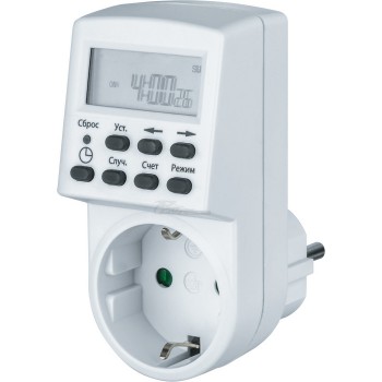 Розетка с электронным таймером Navigator E-S01