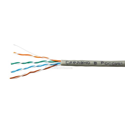 Кабель UTP 4PR 24AWG (0.46мм) CAT5e Cu SkyNet Light