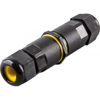 Соединитель-коннектор для кабеля 2-контактный IP68 LD518