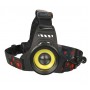Фонарь налобный Ultraflash E1335 4Вт+COB 2Вт, 2*18650, фокус