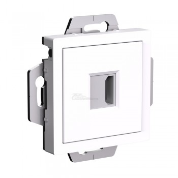 Розетка Atlasdesign HDMI белая