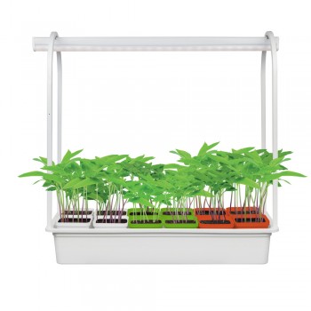 Подставка для светильника для рассады 570мм (+12 цветных кашпо) металл UFP-G34S