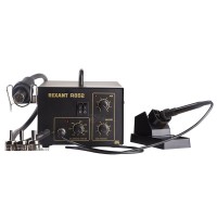 Паяльная станция R852 паяльник+термофен, 150-480 °С REXANT