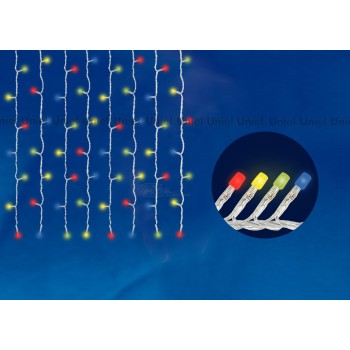 Гирлянда светодиодная Uniel занавес 2,0*3,0м 240LED контроллер IP20 RGB