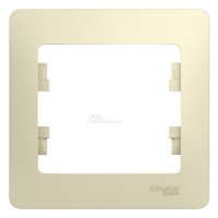 Рамка 1-местная крем Glossa