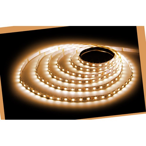 Лента светодиодная 3528/120 WarmWhite IP20 12w/м 2,5см Jazzway