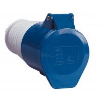 Розетка переносная ССИ-213 2P+E 220В 16А IP44 ИЭК