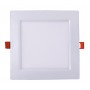 Светильник PPL-S 9W 6500K IP40 145мм встр/квадр белый Jazzway
