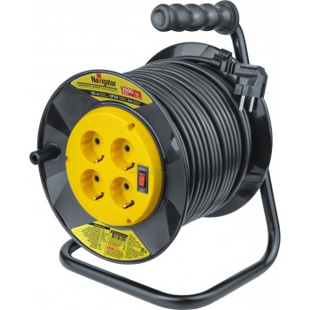 Удлинитель Navigator 4роз 30м с/з 3х1,5мм² на катушке