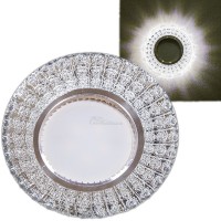 Светильник точечный 16746-9.0-001CN MR16 с LED подсветкой 3W CL