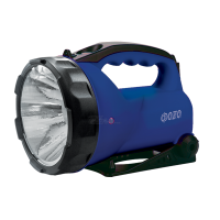 Фонарь-прожектор аккумуляторный ФAZA AccuF6-L3W-bu синий