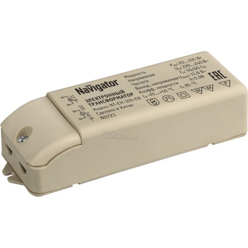 Трансформатор Navigator 220V/12V 105W 94433 Трансформатор Navigator 220V/12V 105W 94433