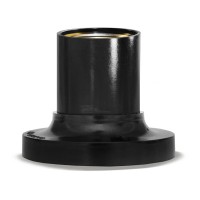 Патрон Е27 потолочный Universal карболит прямой 4A 250V (с этикеткой)