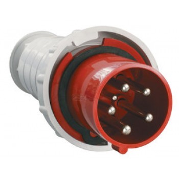 Вилка переносная ССИ-035 3P+PE+N 380В 63А IP54 ИЭК