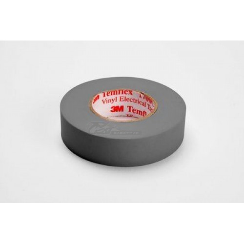 Изолента 3М Temflex 1300 серая 15мм*10м