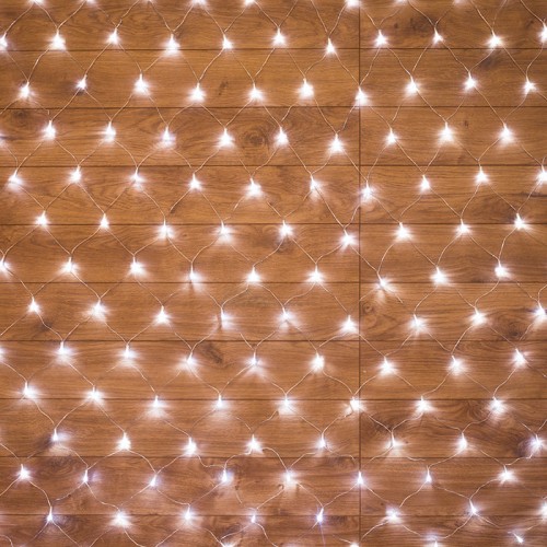 Гирлянда светодиодная Neon-night сеть 1,8*1,5м 180LED 8 режимов IP20 белый свет