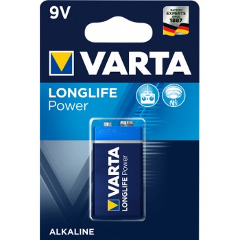 6LR61 VARTA LONGLIFE POWER 9V BL-1