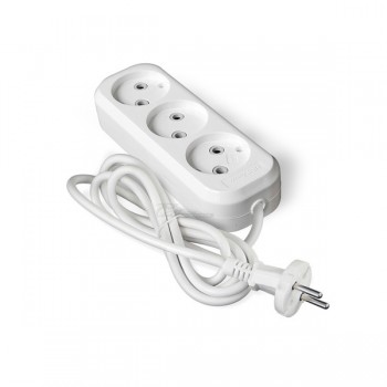 Удлинитель Universal E-203 3роз  7м б/з 10А (ПВС2*0,75)