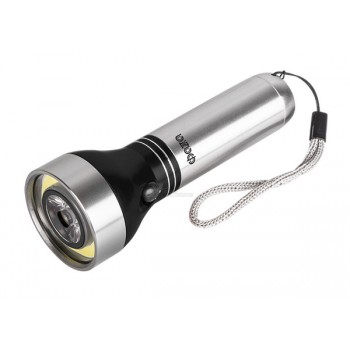 Фонарь ФAZA AF6-L3W/L1W-bk 3Вт COB+1Вт LED черный