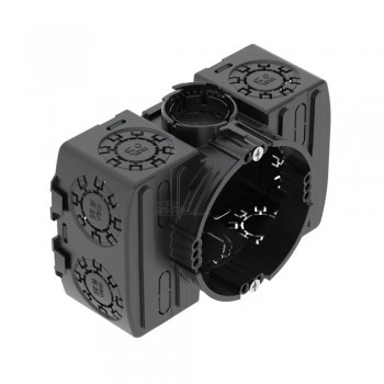 Коробка установочная 60x h45 x114мм с бок. пространством для сплошных стен (бетон) OBO