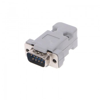 DB-9F 9pin штекер в корпусе (в сборе) RS-232