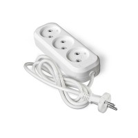 Удлинитель Universal E-203 3роз 10м б/з 10А (ПВС2*0,75)