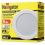 Свет-ик NDL-P3 5W 4000K IP44 d70 белый встр/круг Navigator