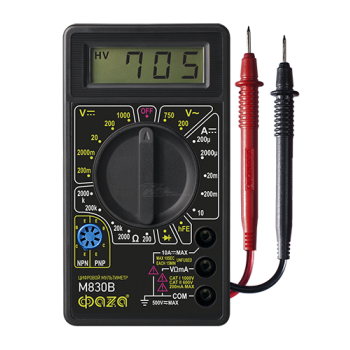 Мультиметр ФАZA цифровой М830В