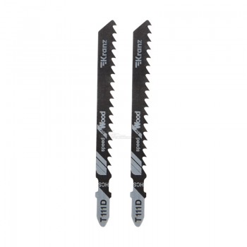Пилка для электролобзика по дереву T111D 100мм 6 зубьев на дюйм 6-60мм (комплект 2шт) Kranz