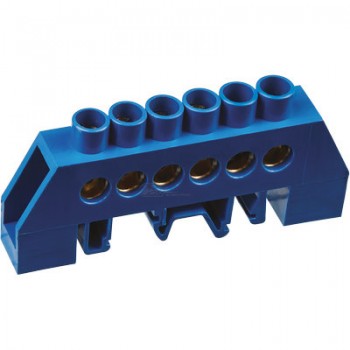 Нулевая шина 8х12-6 в DIN изоляторе "Стойка" Navigator