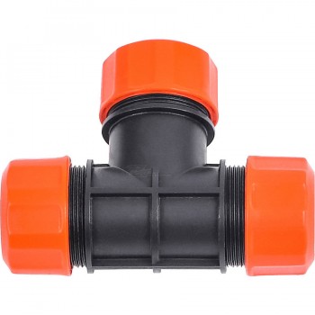 Тройник для шланга цанговый 3/4" Жук