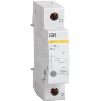 Расцепитель независимый РН47 на DIN-рейку новая серия IEK