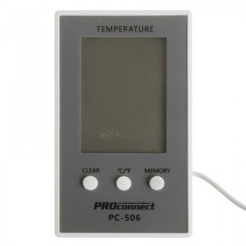 Термогигрометр цифровой комнатно-уличный PC-506 Proconnect