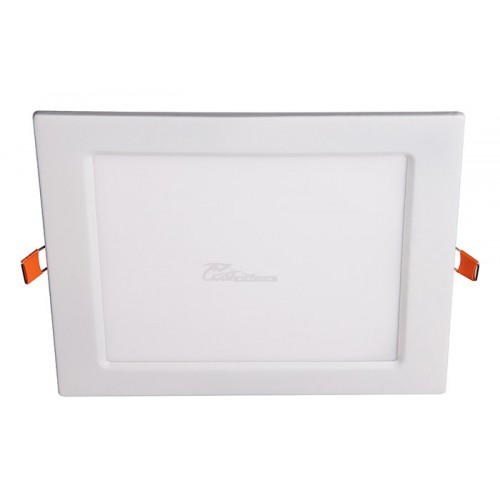 Светильник PPL-S 18W 4000K IP40 220мм встр/квадр белый Jazzway