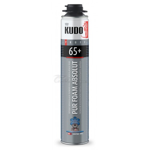 Пена монтажная KUDO ABSOLUT PROFF 65+ ARKTIKA -18С 1л