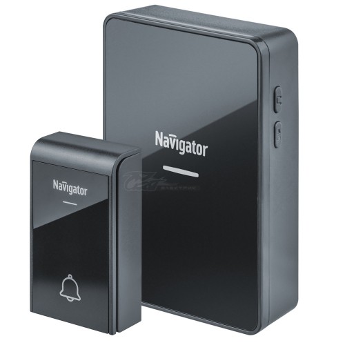 Звонок беспроводной D-DC06-BL черный Navigator