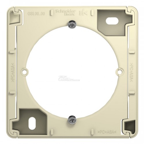 Коробка д/наружного монтажа Glossa 1м бежевая GSL 000200