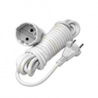 Удлинитель Universal УШ-6 1роз 3м б/з 6А IP44 ПВС 2*0,75