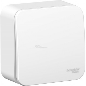 Переключатель проходной Blanca о/у 1кл (сх.6) с изол.пластина 10А 250В белый