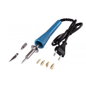 Паяльник-выжигатель 30Вт/220в (6 насадок) REXANT