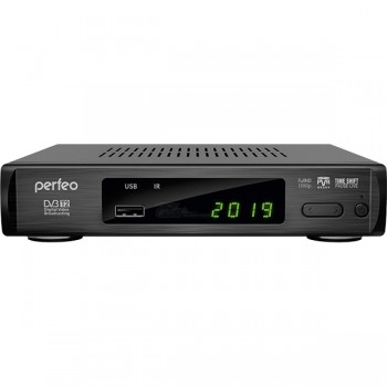 Цифровая приставка Perfeo LEADER DVB-T2/DVB-C DolbyDigital, 2 USB, IPTV, HDMI