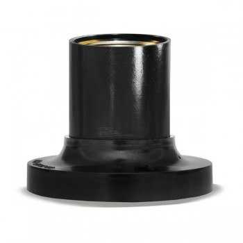 Патрон Е27 потолочный Universal карболит прямой 4A 250V (с этикеткой)