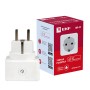 Розетка умная RCS-1-WF Wi-Fi 16А таймер, измерение мощности EKF HomeСonnect