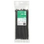 Хомут-стяжка 300*3,6мм черный нейлон (100шт) Systeme