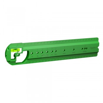 Шаблон для разметки и монтажа коробок Schneider