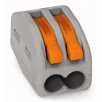 Клемма универсальная электромонтажная WAGO 222-412 2 контакта до 4мм²