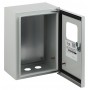 Корпус металл. ЩМП 29.22.17 (290х220х175) IP54 с окном ЭРА SIMPLE