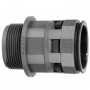 Муфта труба-коробка DN23, М25х1,5, полиамид, черный DKC