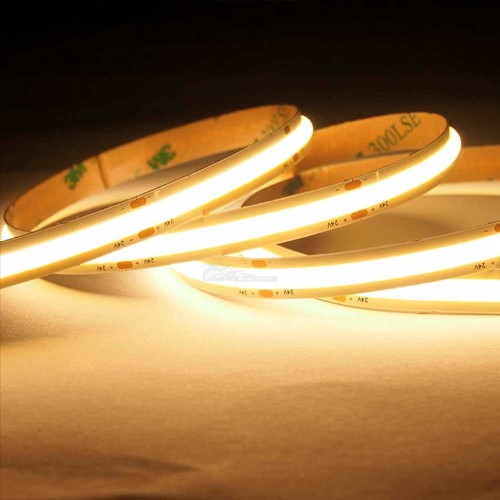 Лента LED PRO COB 24v 3000K IP20 12w/м Jazzway (м)