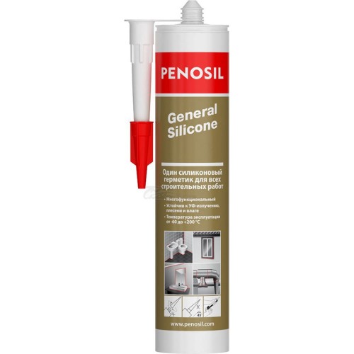 Герметик PENOSIL GENERAL силиконовый многофункциональный бесцветный 310мл